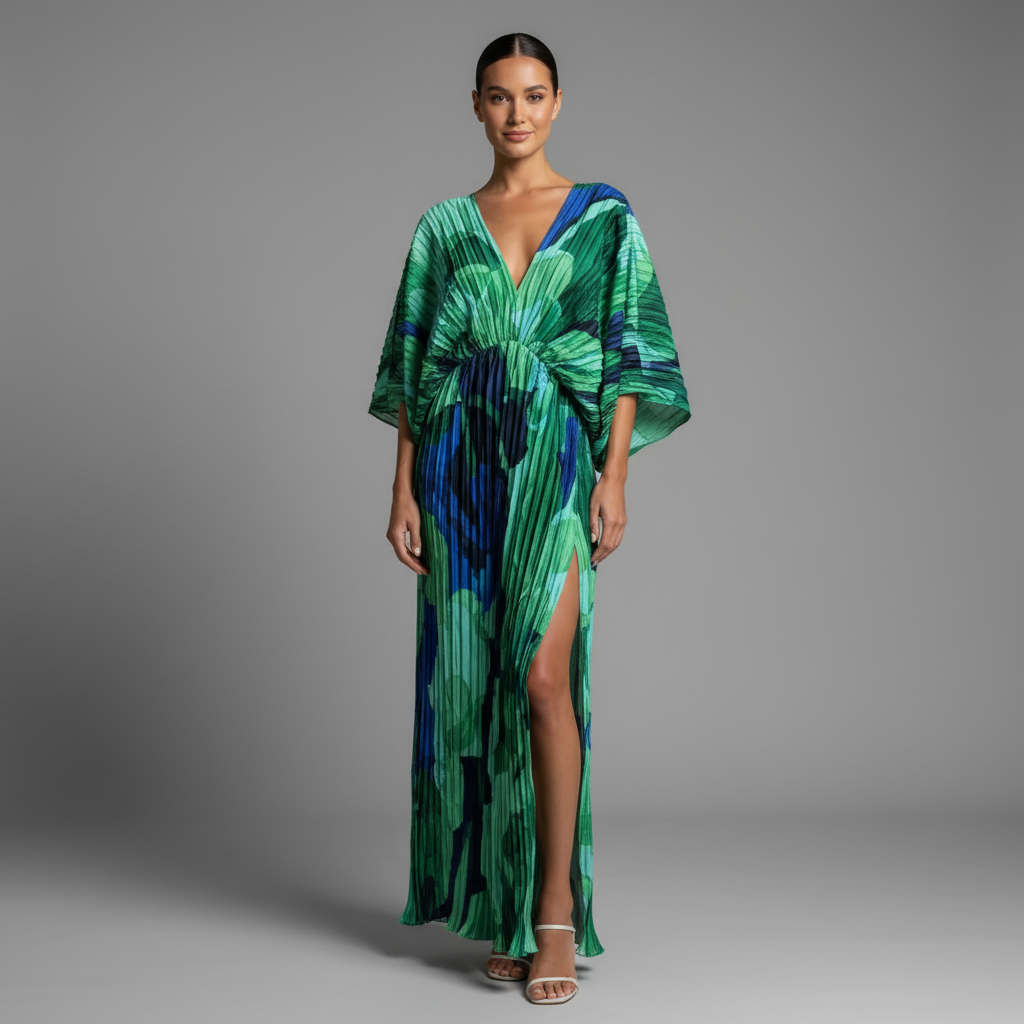 Samantha Elegant Printed Dress