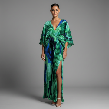 Samantha Elegant Printed Dress