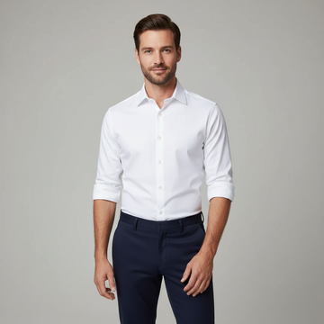 Roger Classic Dress Zip Shirt