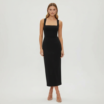 Dania Black Party Dress