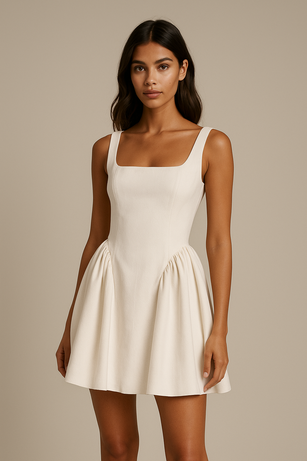 Julia Bow-Knot Backless Mini Dress