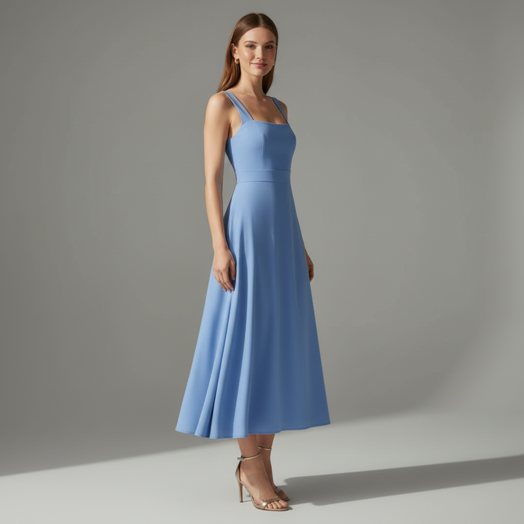 Faith Elegant Midi Dress