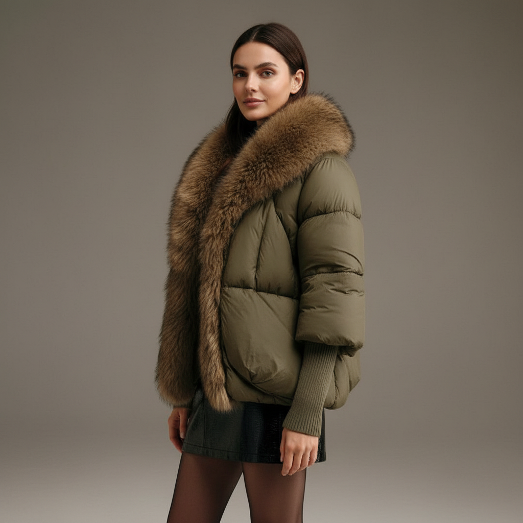 Savannah Quilted Hooded Jacket