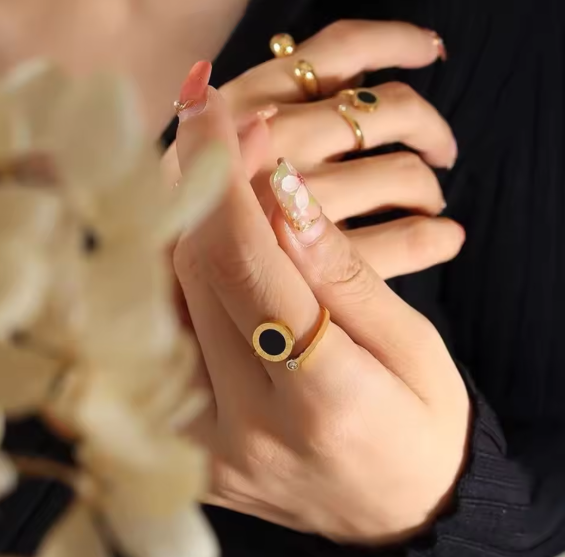 Roman Enamel Signet Ring