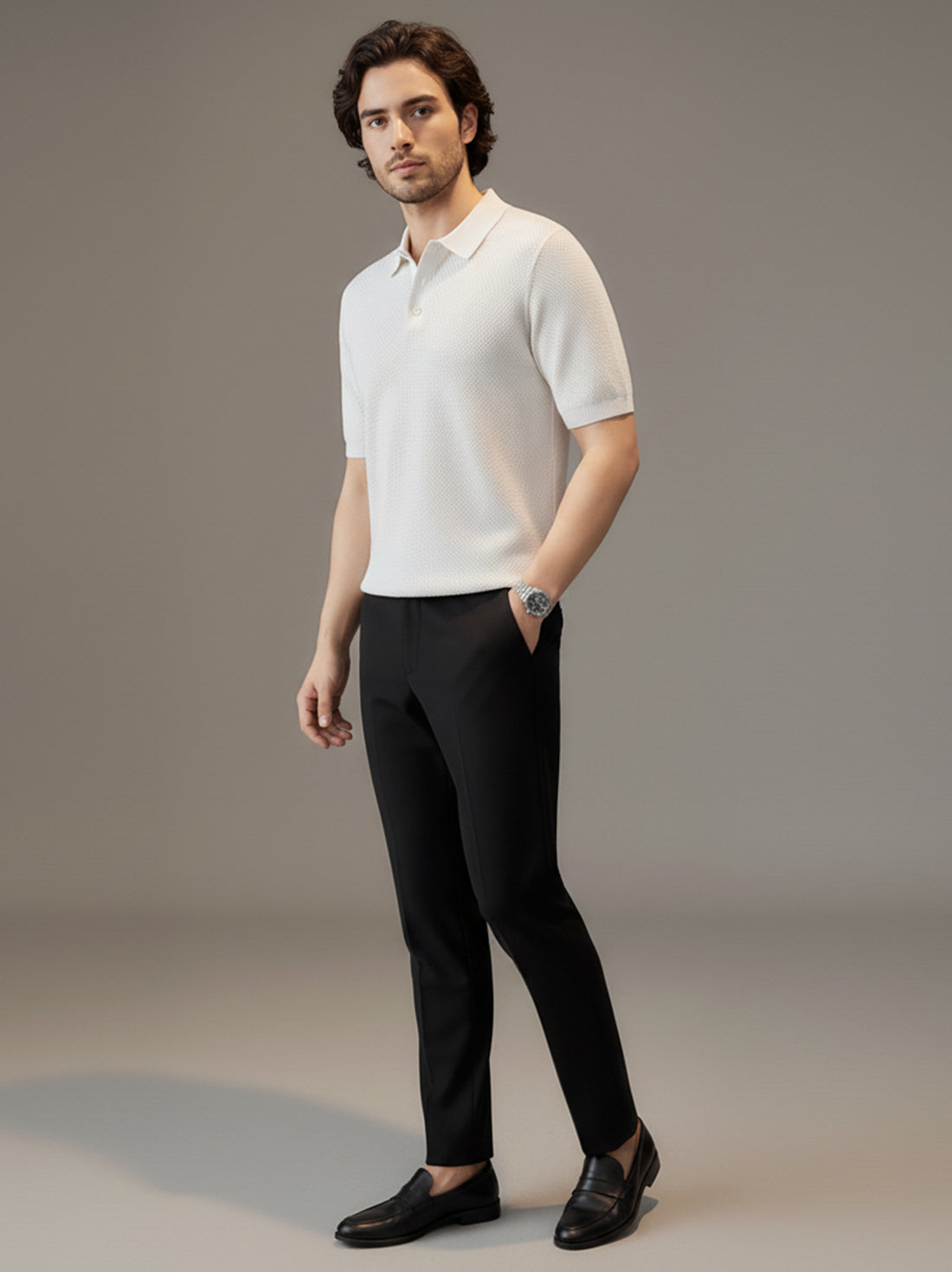 Nico Soft Knitted Polo Shirt
