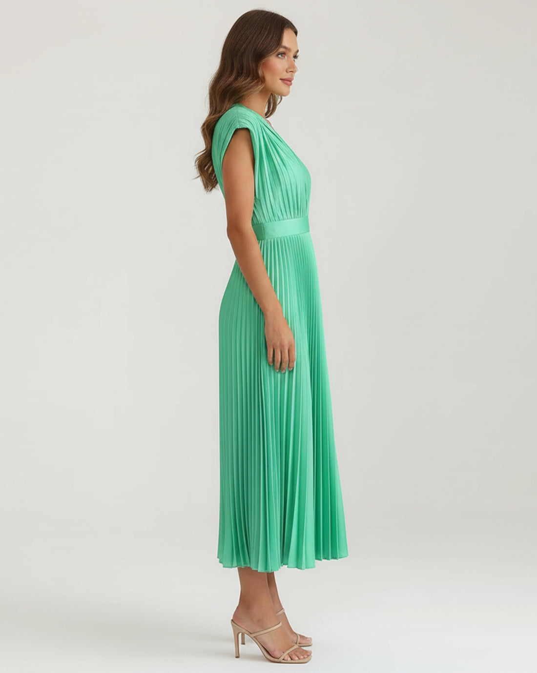 Adelai Elegant Midi Dress