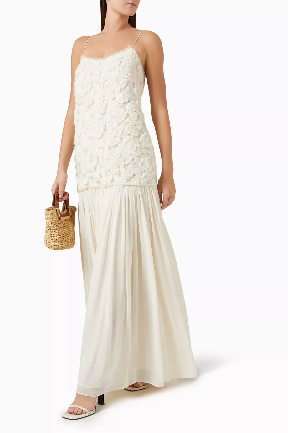 Floral Patchwork Maxi Dress