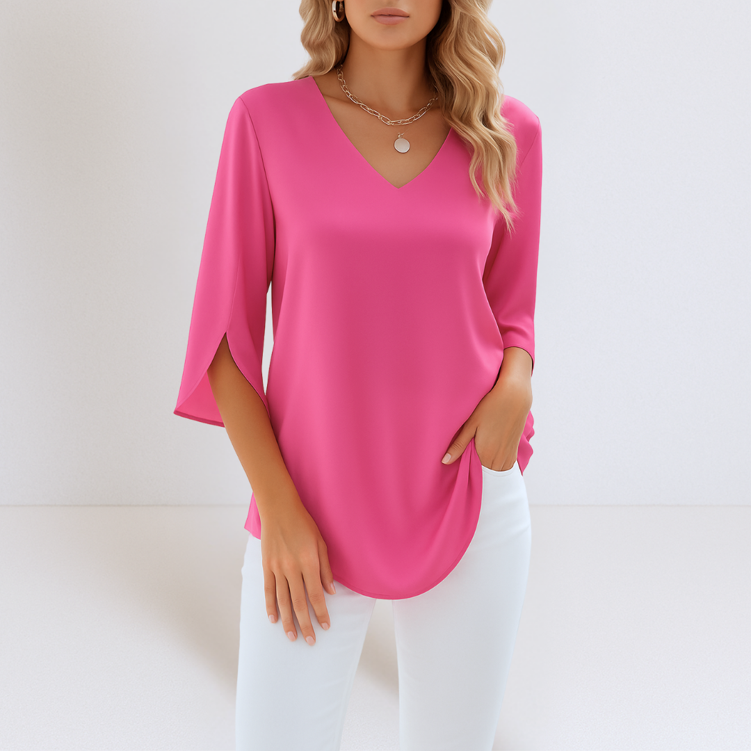 Everyday V-Neck Blouse