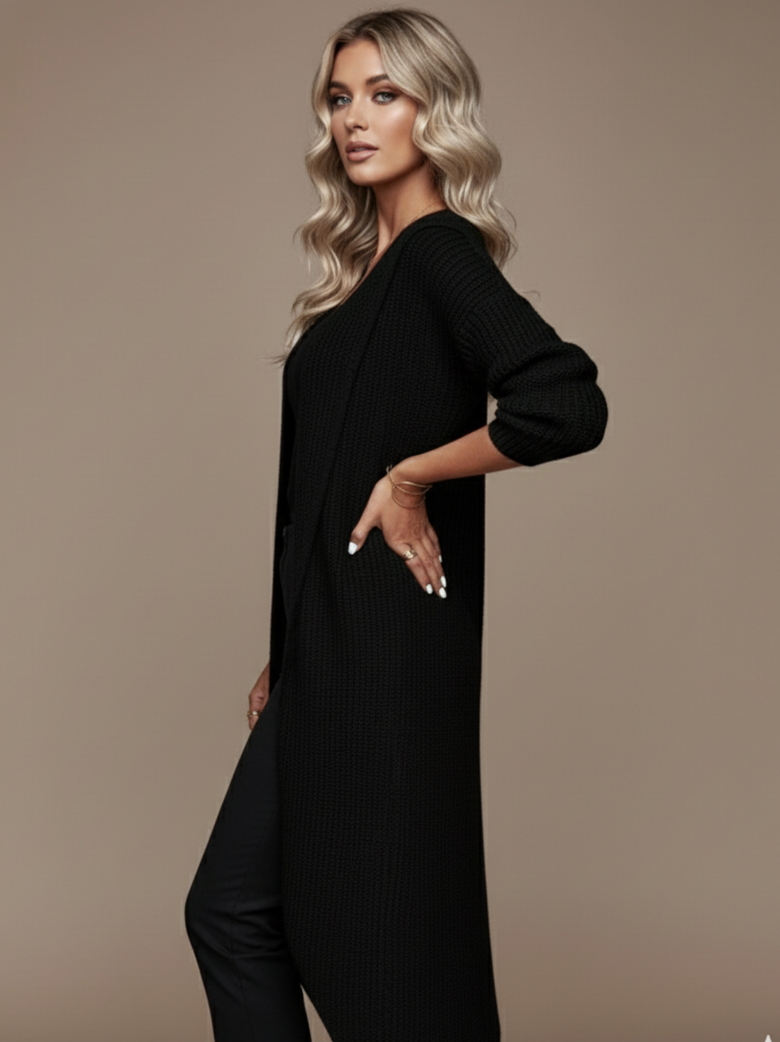 Sylvia Long Stylish Sweater