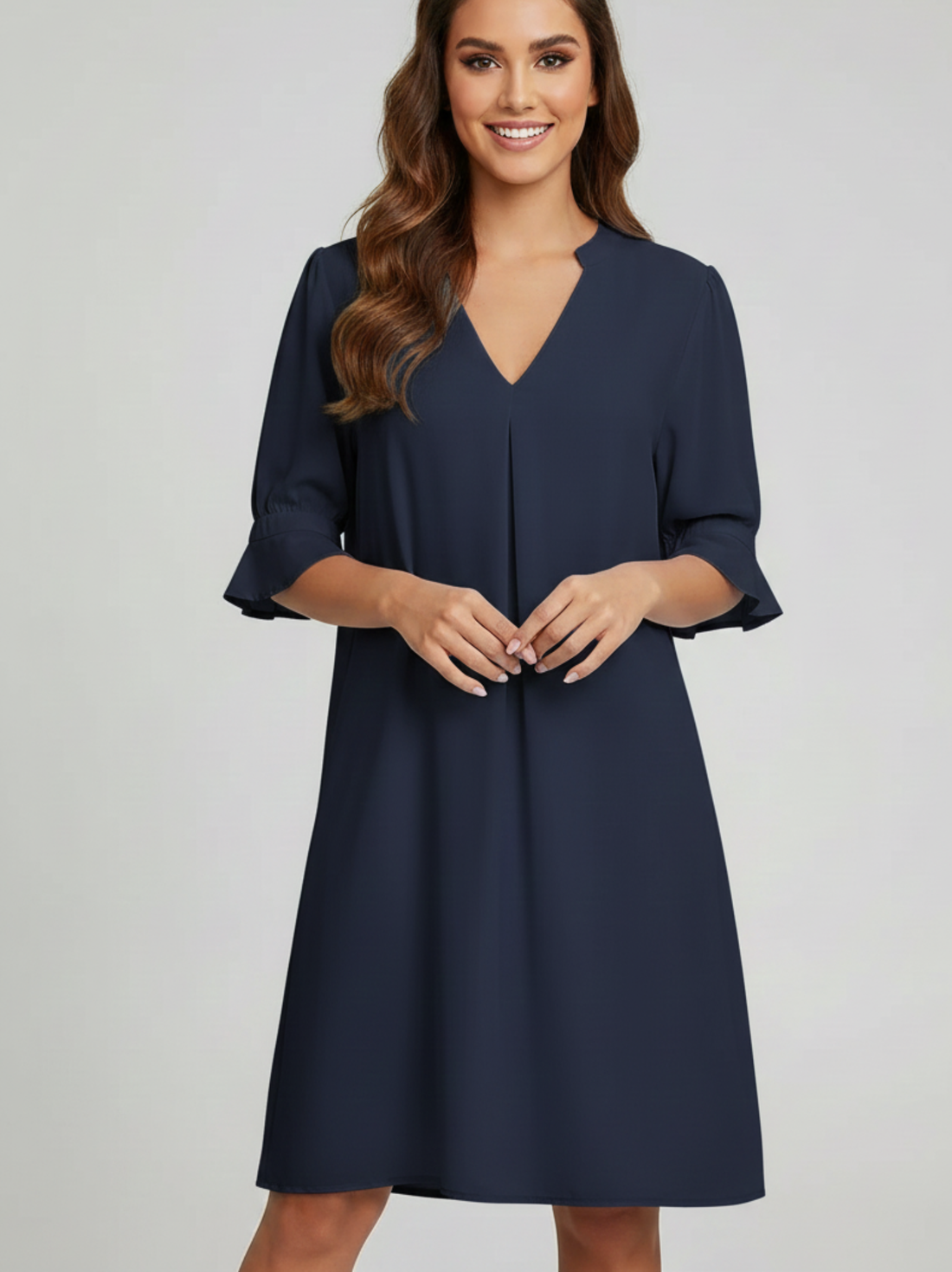 Avery Chiffon Elegant Dress