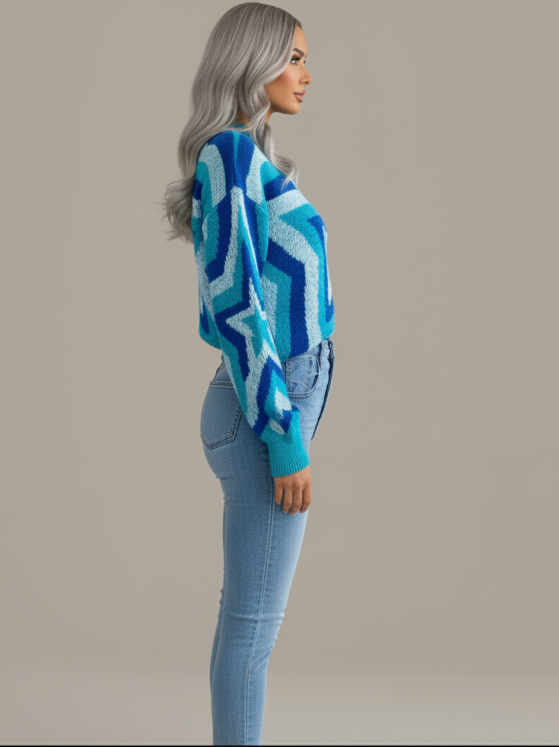 Tala Knitted Star Sweater