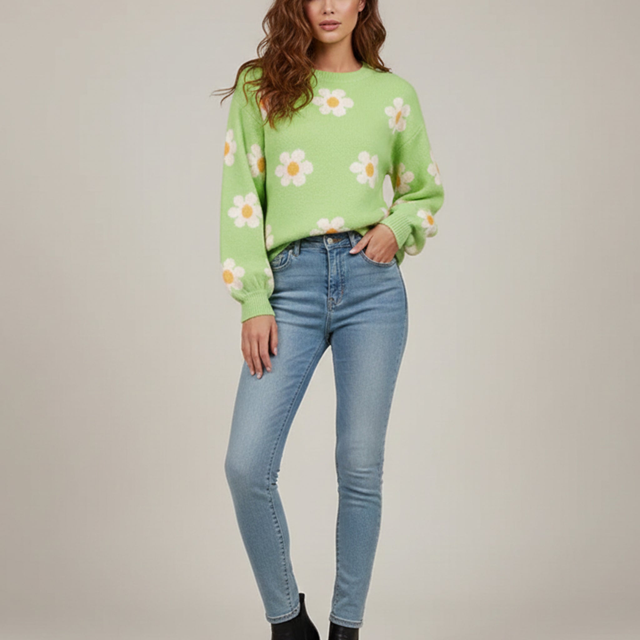 Lindsey Floral Sweater