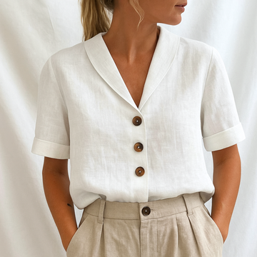 Chic Solid Blouse