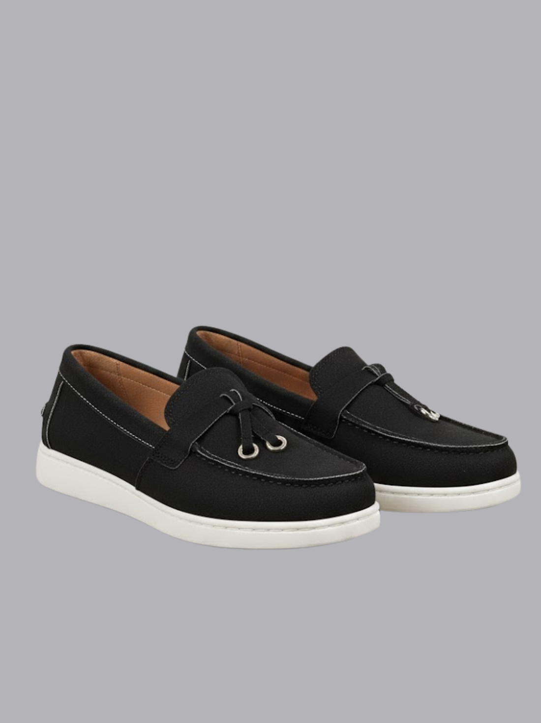 Classic Loop Detail Loafers