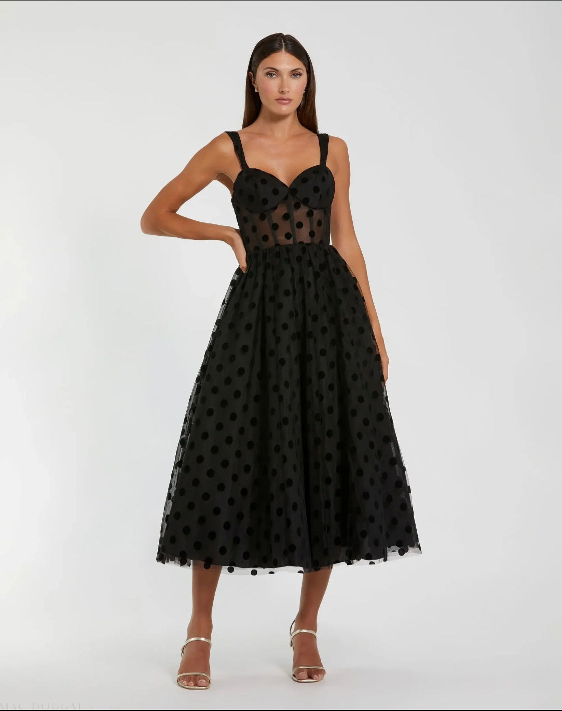 The Midnight Dots Tulle Dress