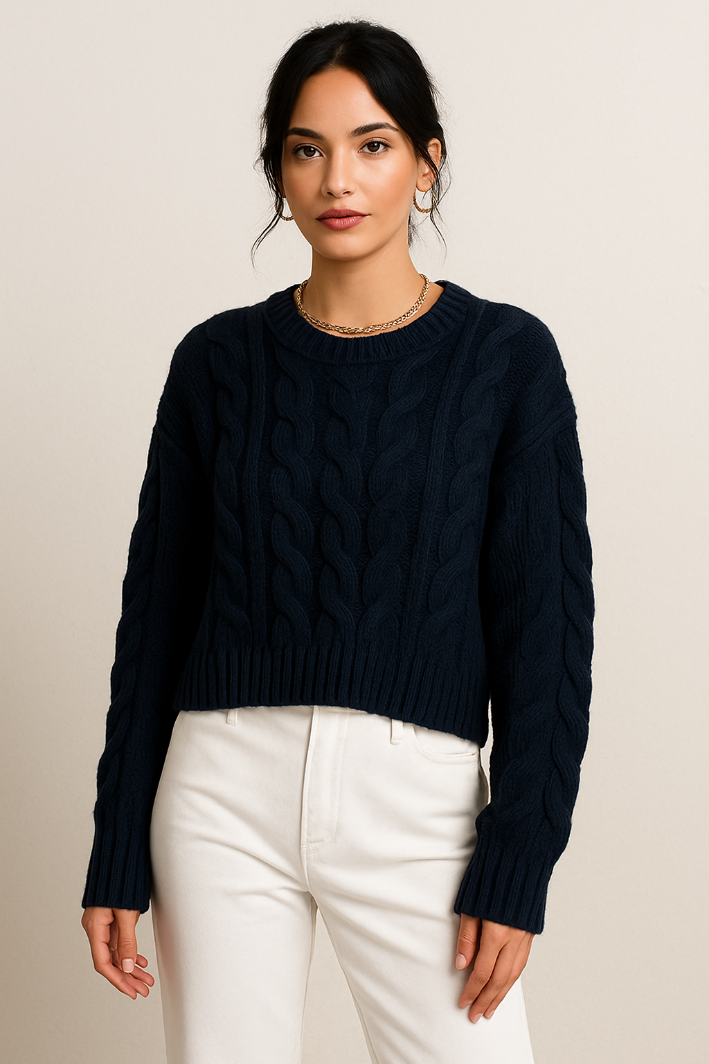 Luna Crew Neck Sweater