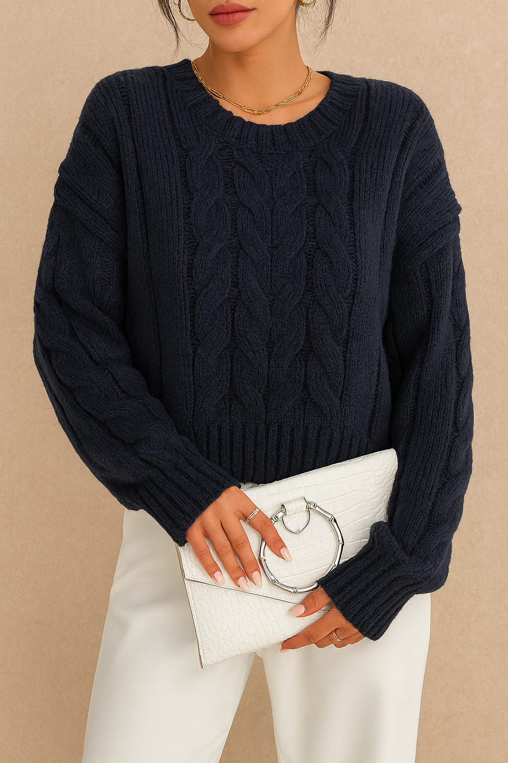 Luna Crew Neck Sweater