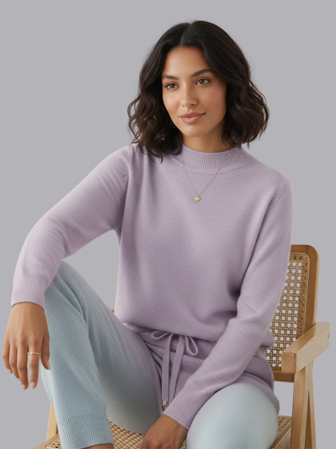 Classic Mock Neck Sweater