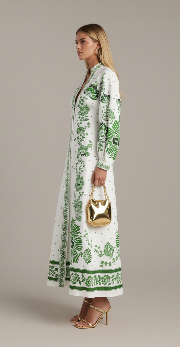 Monica Elegant Boho Dress