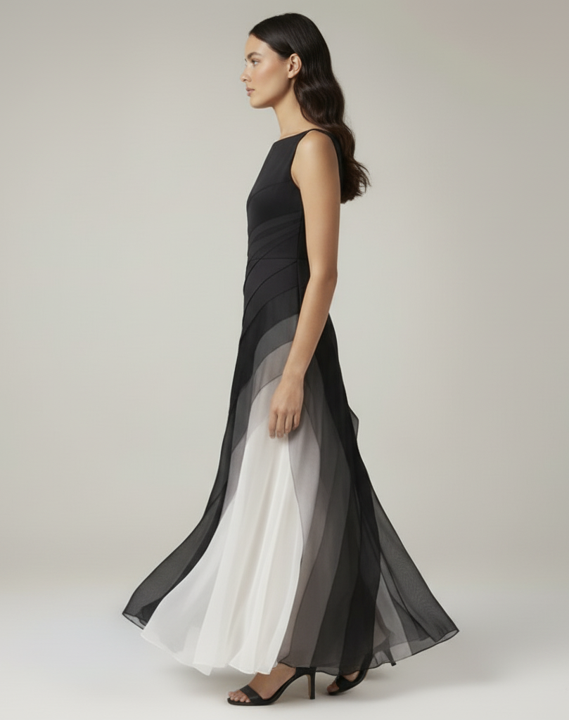 Elizabeth Ombre Evening Dress
