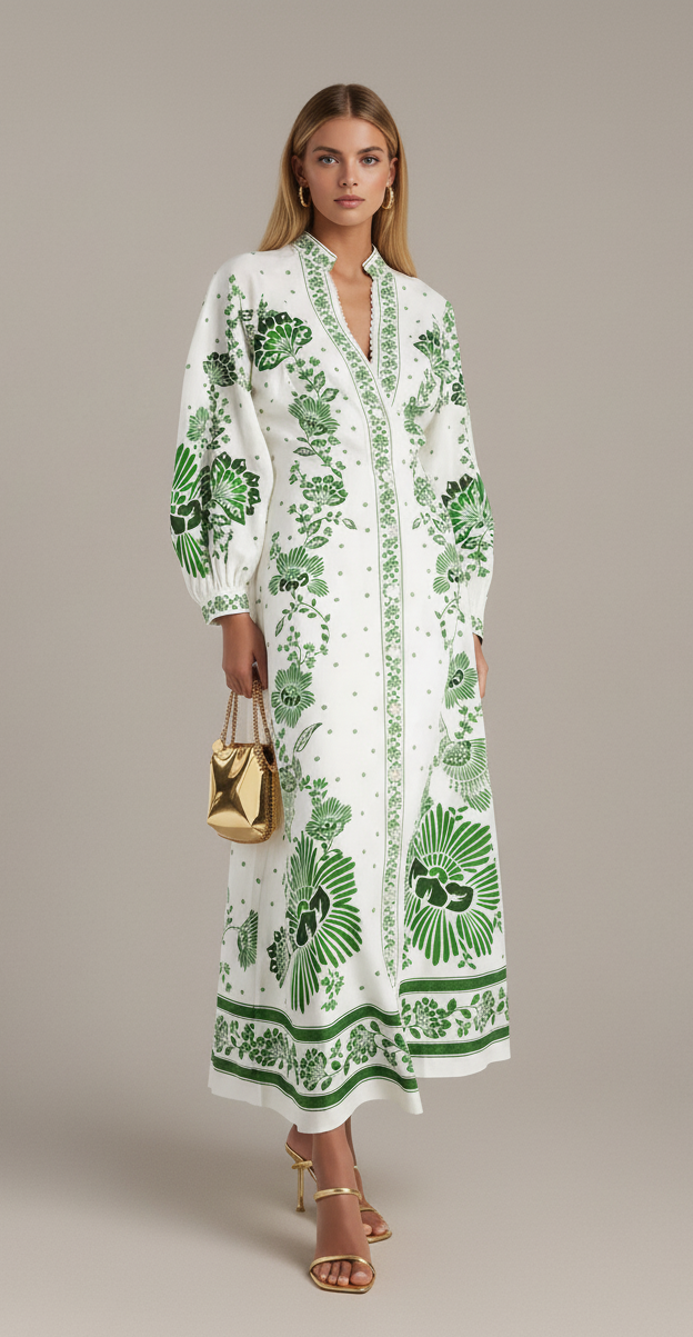 Monica Elegant Boho Dress