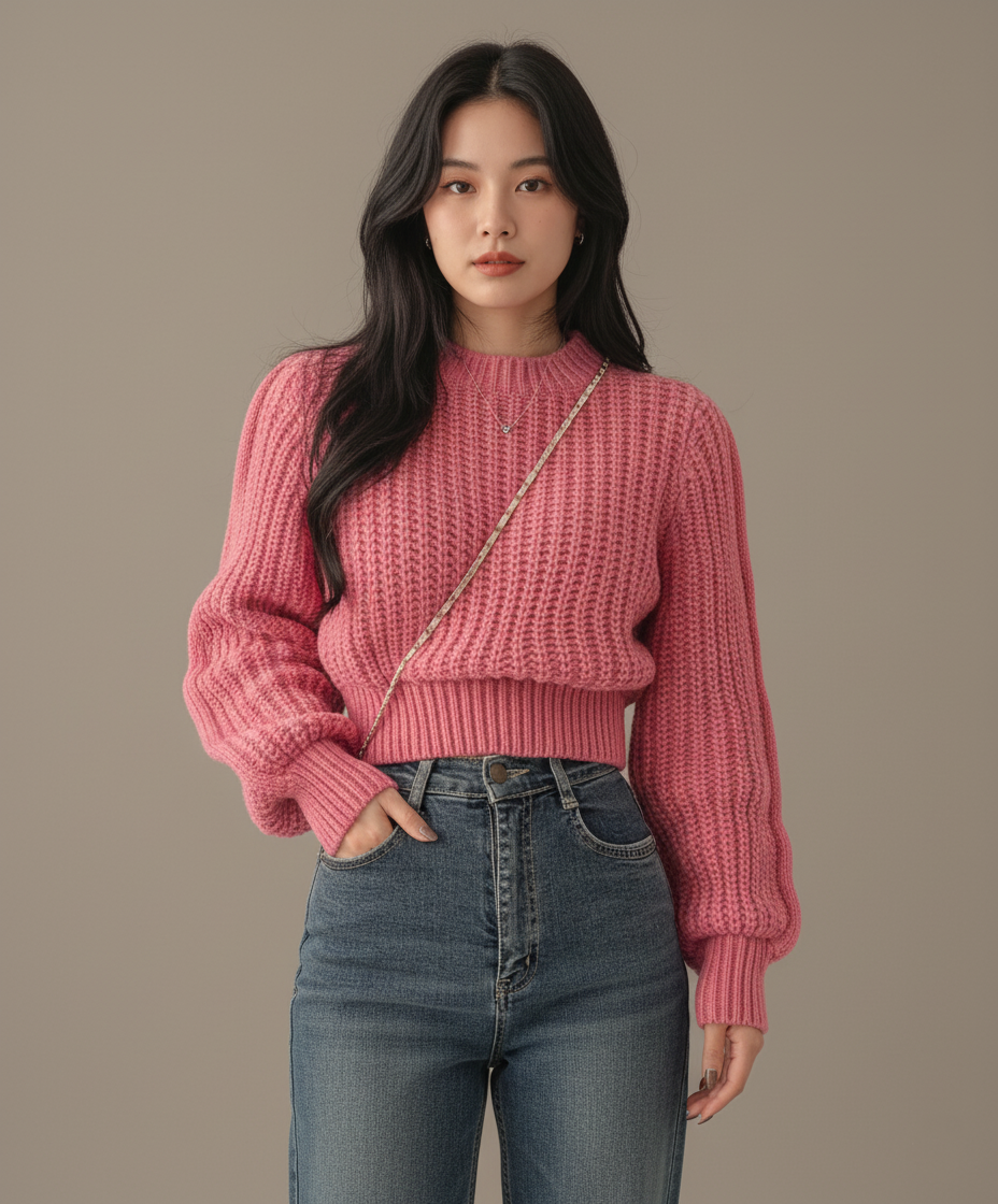 Nora Vintage Soft Knitted Sweater