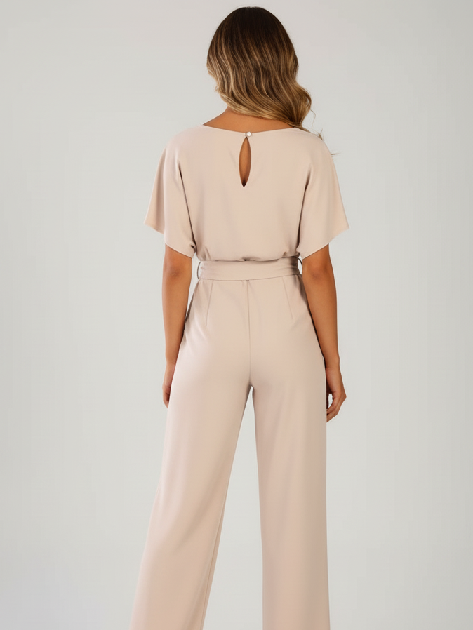 Olivia Short Sleeve Jumpsuit
