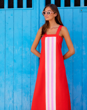 Striped Cotton Sundress