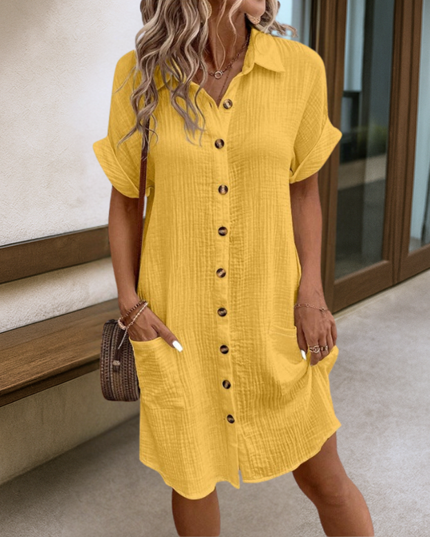 Button Down Shirt Dress