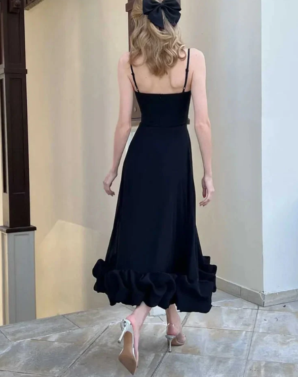 Floral Ruffled Dress