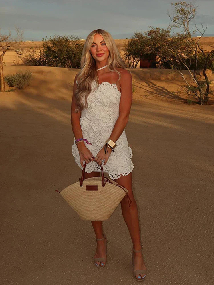 Asymmetric Crochet Bloom Mini