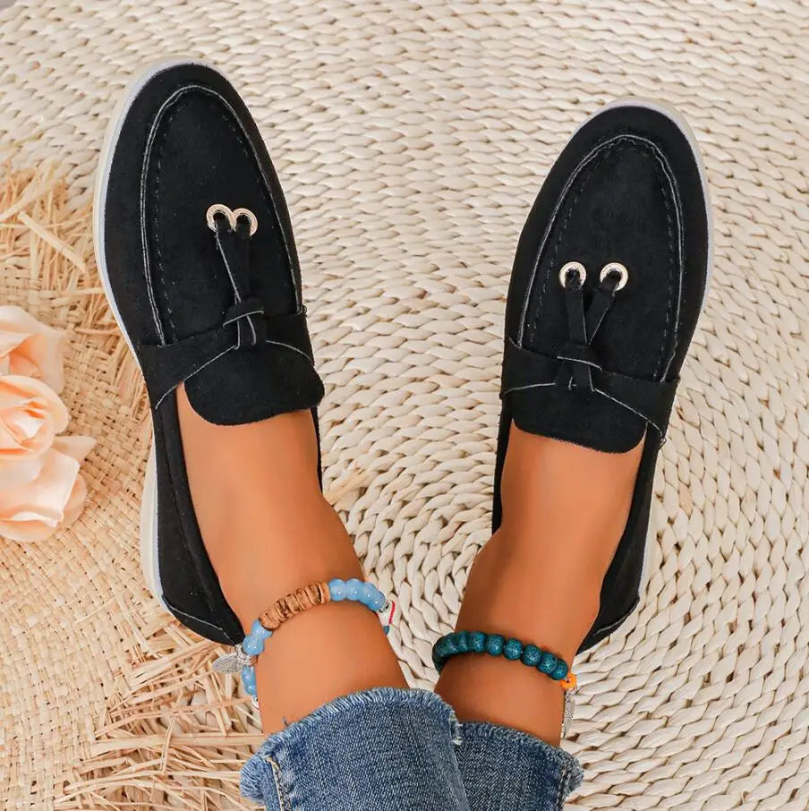 Classic Loop Detail Loafers