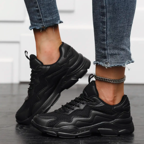 Colorblock Chunky Sole Sneakers