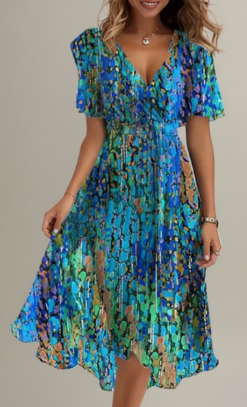 Victoria Elegant Short sleeve Dress