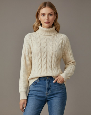 Via Casual Turtleneck