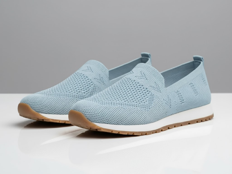 Knitted Slip-On Everyday Sneakers