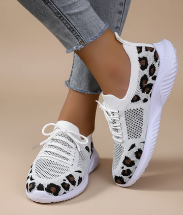 Zina Leopard Sneakers