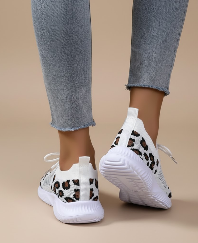 Zina Leopard Sneakers