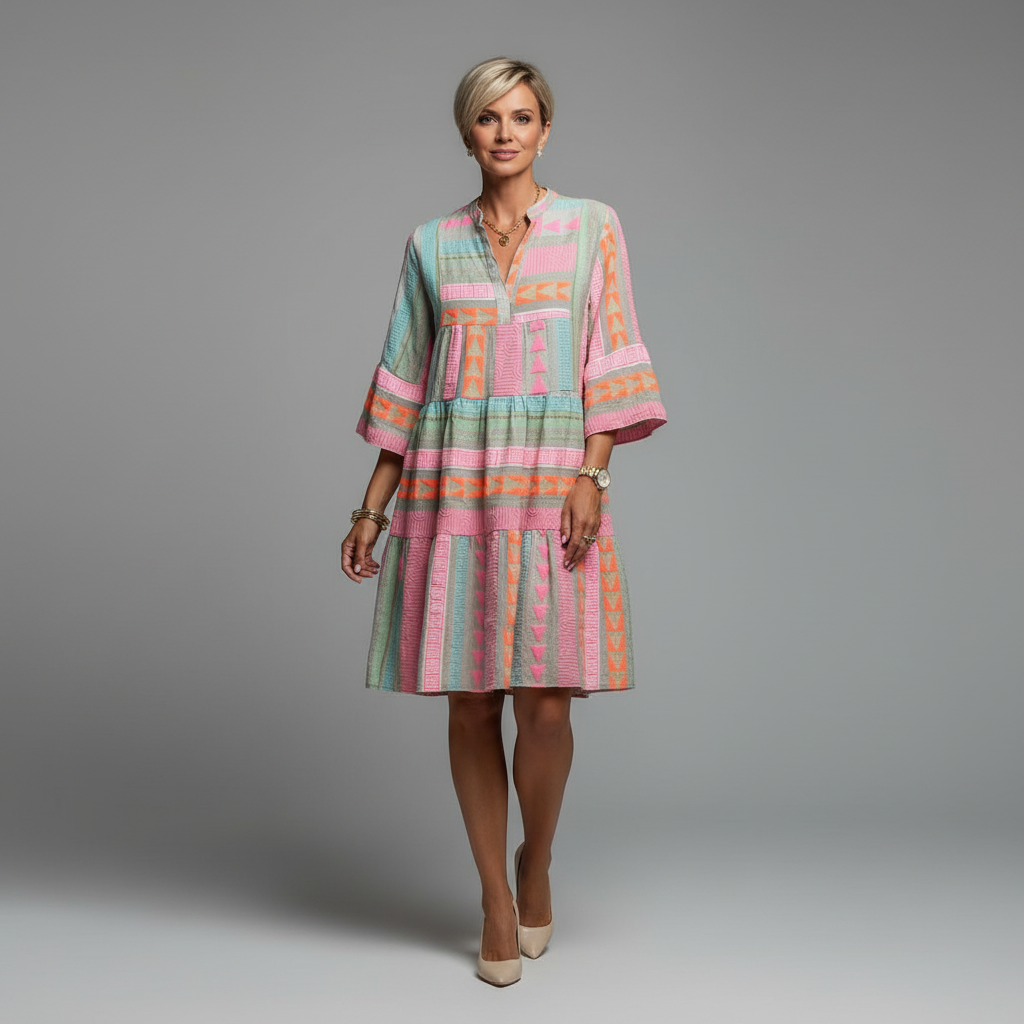 Ruby Colorful Summer Dress