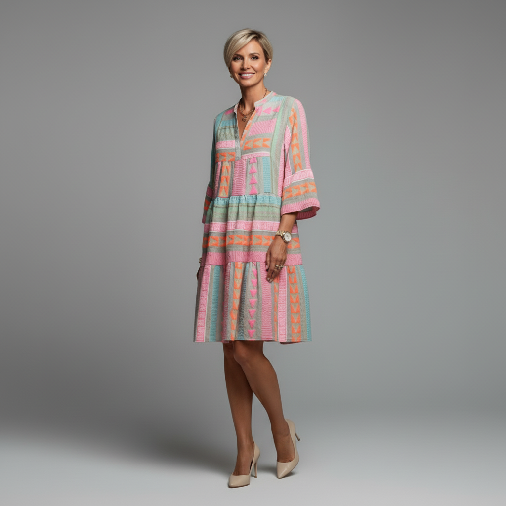 Ruby Colorful Summer Dress