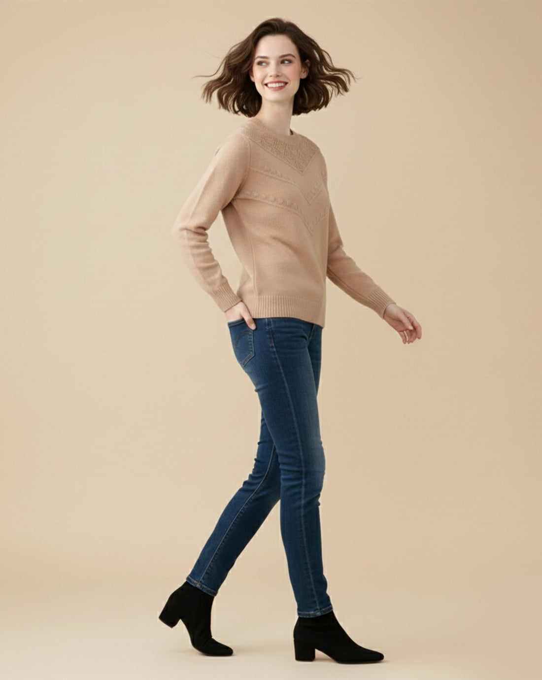 Candace Knitted Pullover