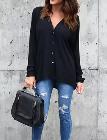 Flowy Button Down Blouse
