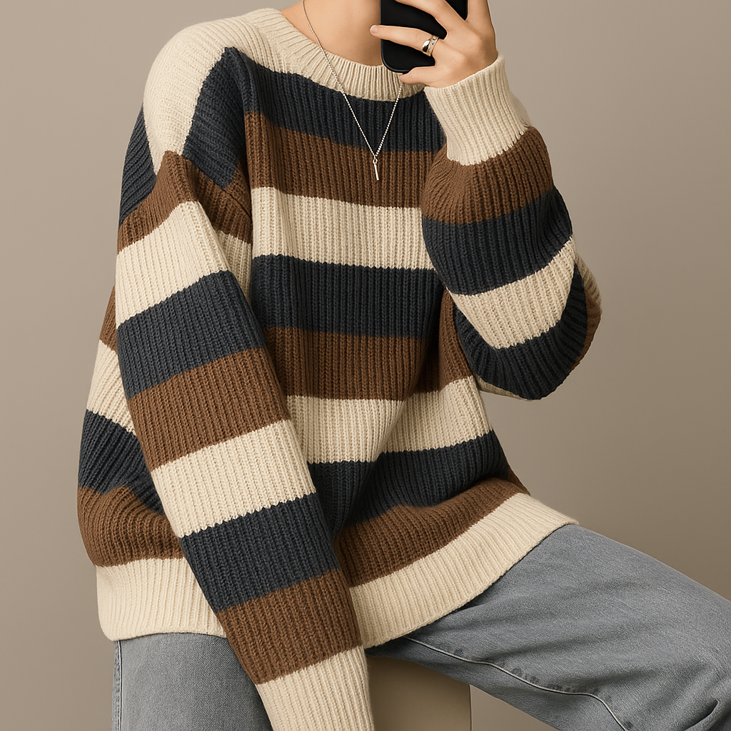 Walter Striped Knitted Pullover