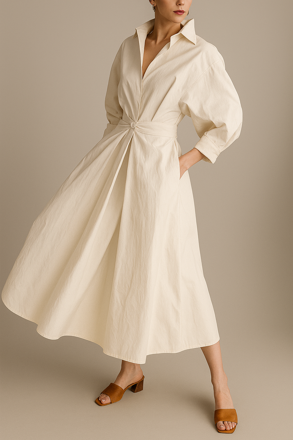 Vianna Office Midi Dress