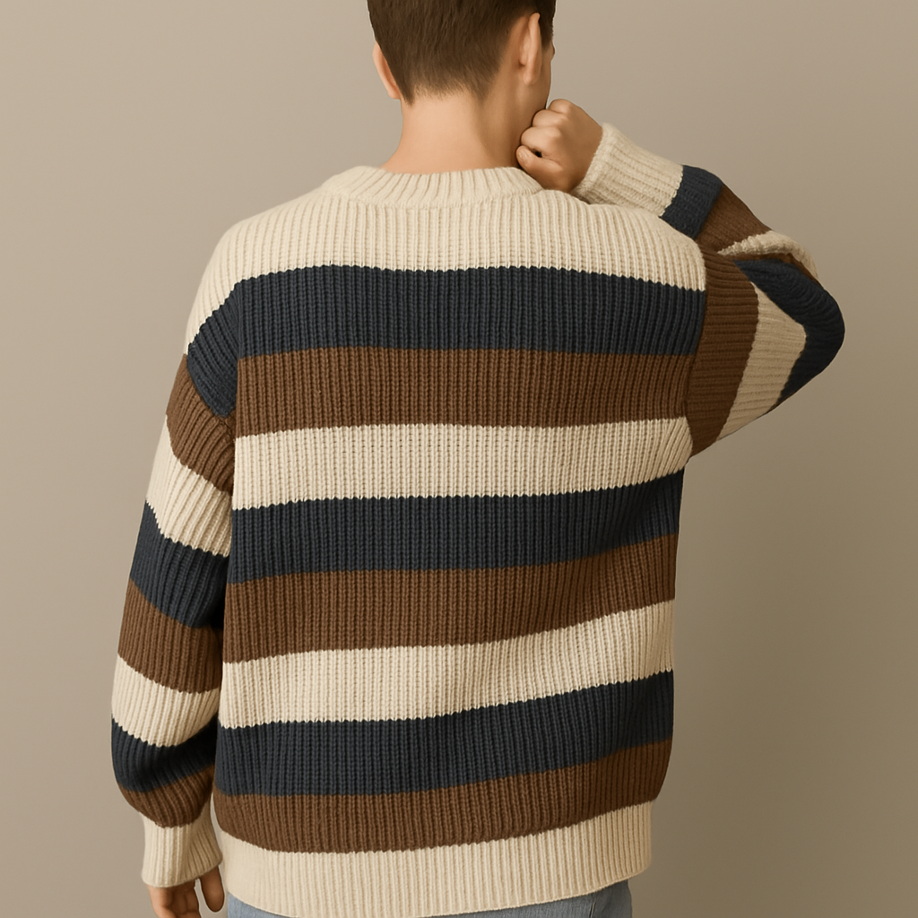 Walter Striped Knitted Pullover