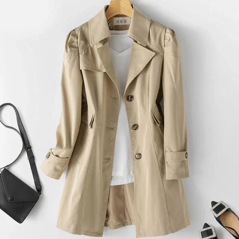 Classic Belted Trench Coat