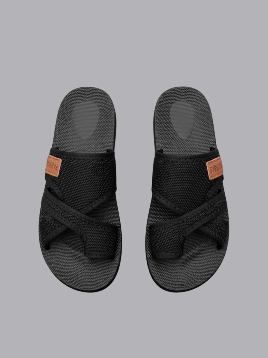 Criss Cross Slide Sandals