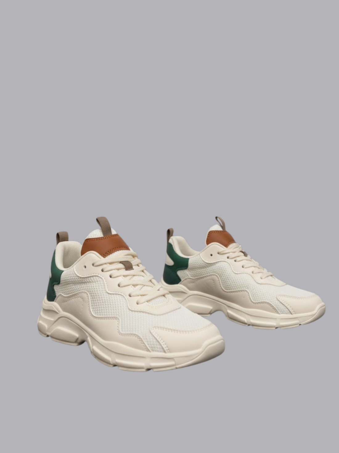 Color block Chunky Sole Sneakers